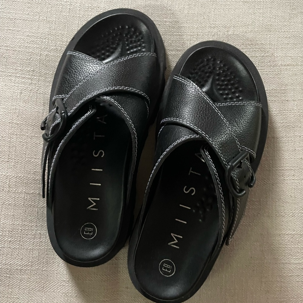 Miista leather sandals